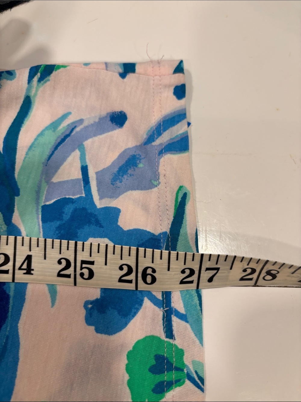 Lilly Pulitzer Lula Pink Tropics Sweet Pea Ruffle Sleeve Top - Picture 10 of 10